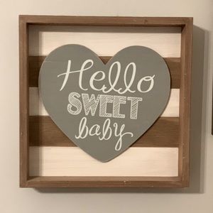 Baby Room Decor Sign
